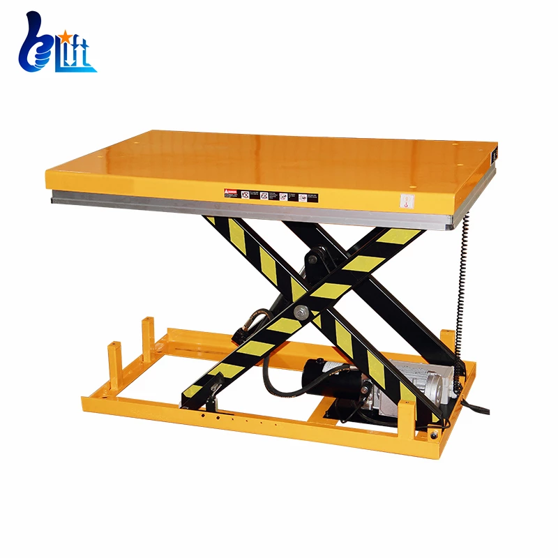 table élévatrice électrique