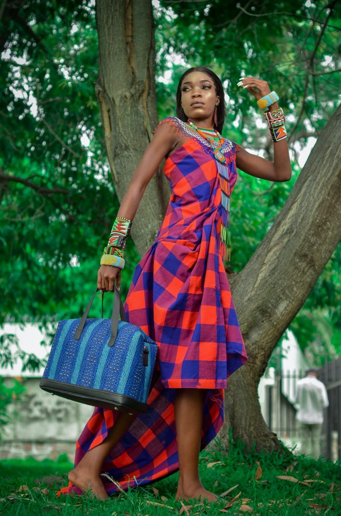 robe en pagne africain