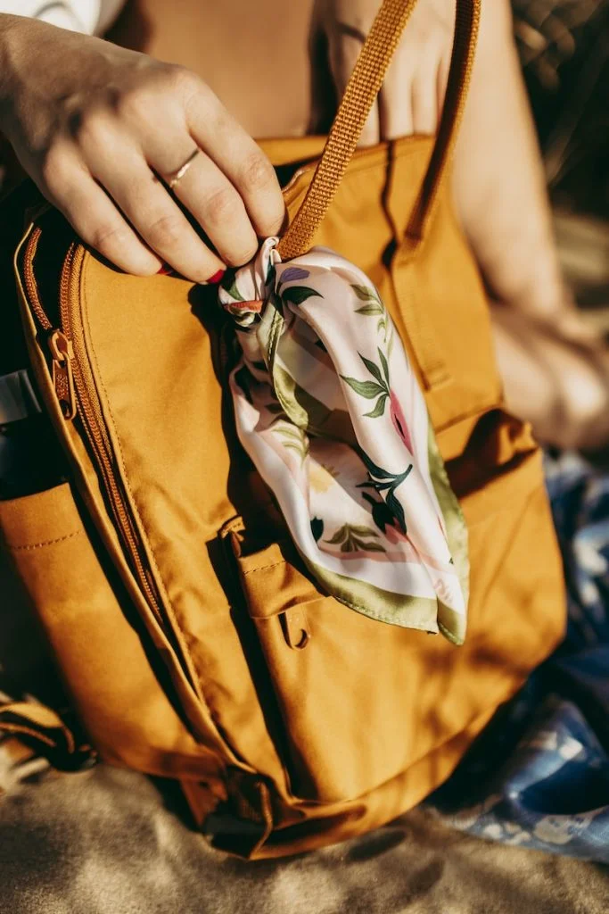 foulard chouchou pour cheveux